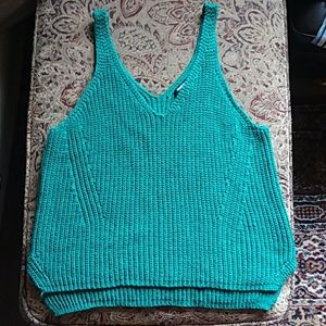 Knit tank top. Kenneth Cole. Cotton